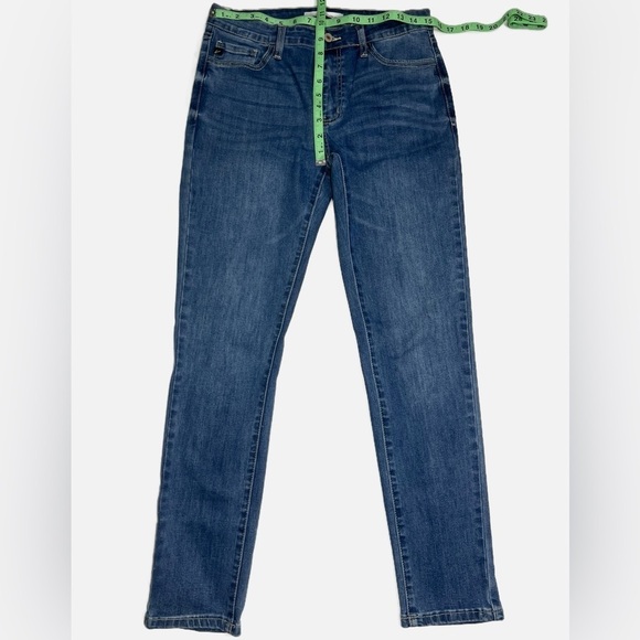Kancan Estilo Mid Rise Skinny Blue Jeans Women size 9 - Picture 4 of 7